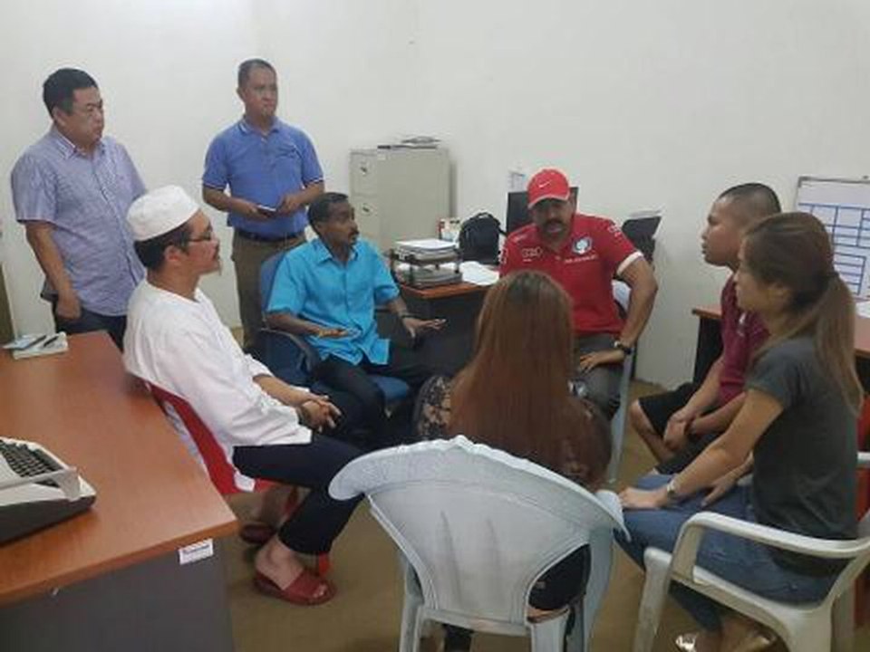 Driver who angered worshippers was rushing to work