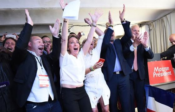Macron storms to victory in French election