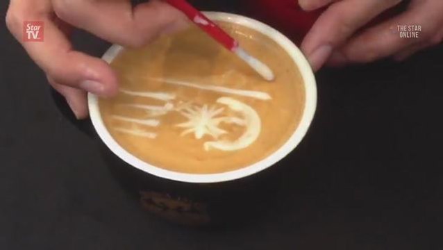 Jalur Gemilang served in a cuppa