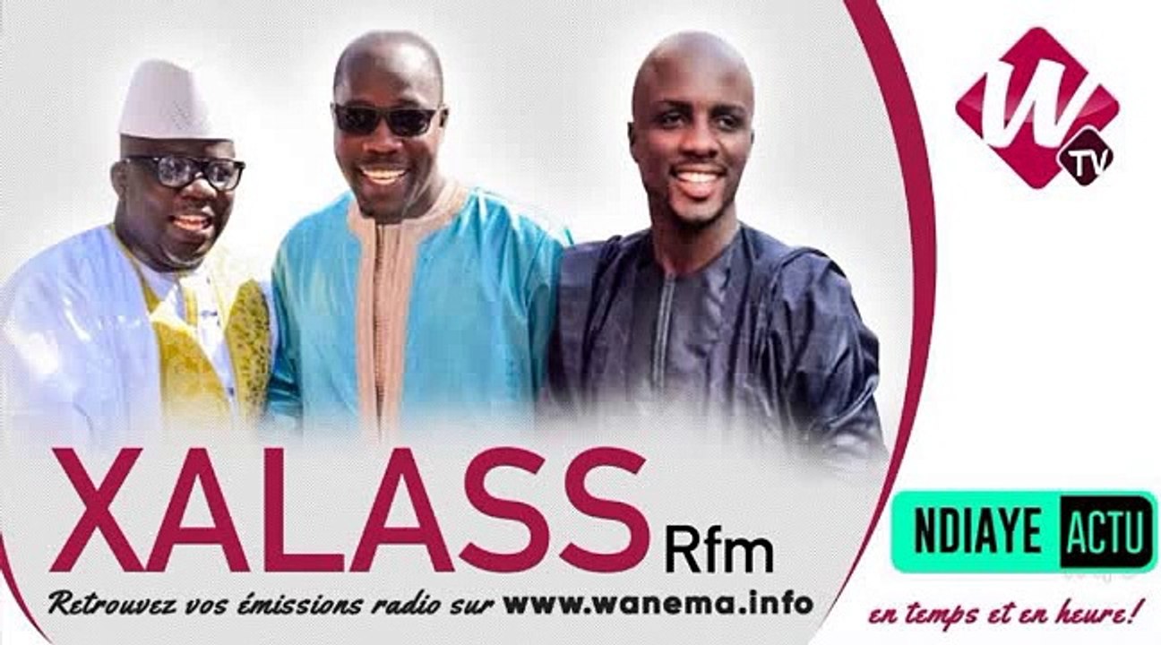 Xalass – Rfm du Vendredi 14 Août 2020