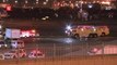 Newark airport closed after United Airlines engine fire