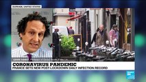 Covid19 Pandemic: France set new post-lockdown daily infection record