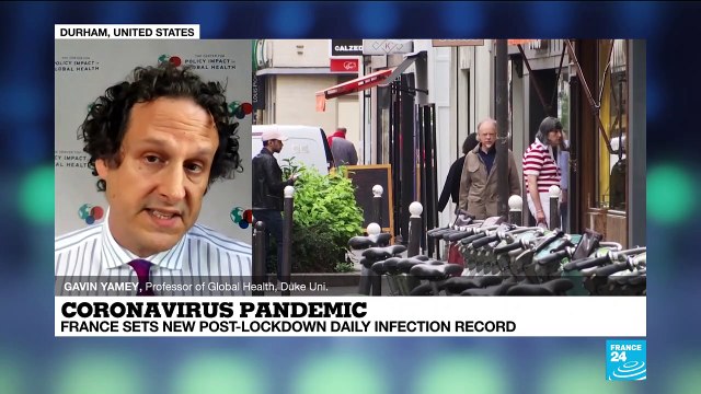 Covid19 Pandemic: France set new post-lockdown daily infection record