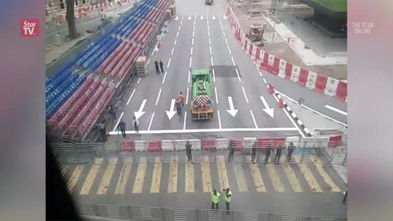 #TangkapMO1 rally: View at Dataran Merdeka