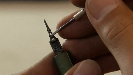 Mini sculptures made out of lead