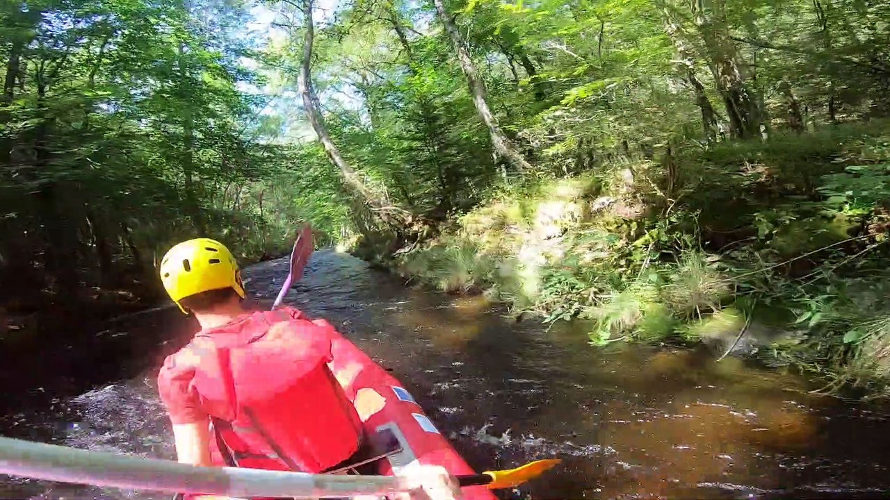 Descente de la Maulde en kayak