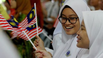 Aku Negaraku, the newest song at school assemblies