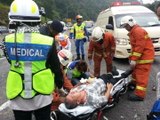 Thirteen Singaporeans injured in Karak highway crash