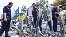 Police bust motorcycle theft gangs, recover motorcycle frames