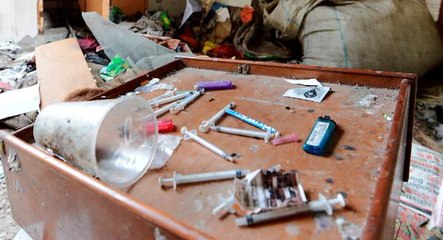 A dump of drugs, despair and murder