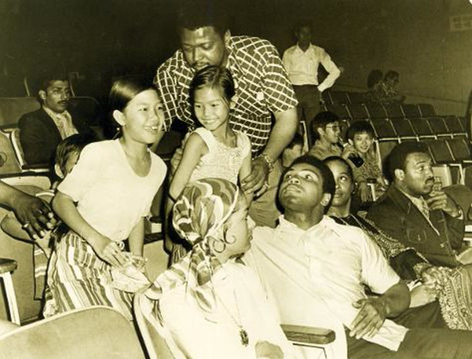 The days when Muhammad Ali were in Malaysia