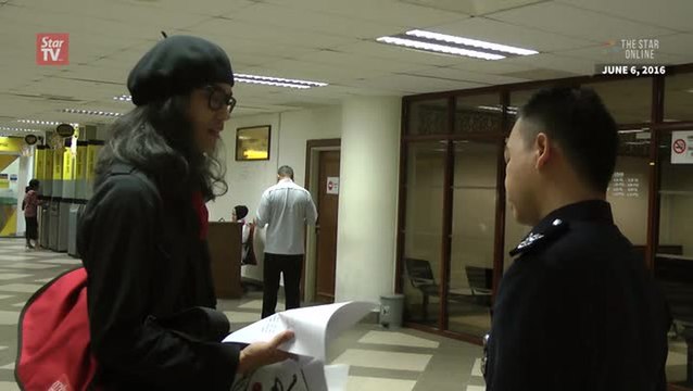 Activist pleaded not guilty over clown caricature poster