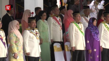 Symbolic royal send-off for Tuanku Abdul Halim and Tuanku Hajah Haminah