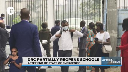 DRC partially reopens schools