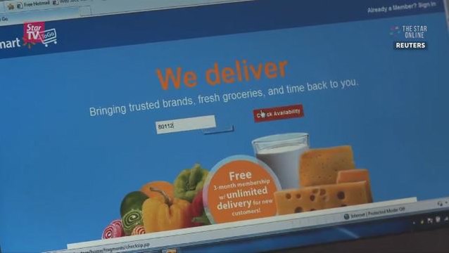 Wal-Mart to test grocery delivery with Uber, Lyft, Deliv