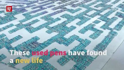 Bid to write history using recycle pens