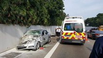 Road accident on Ayer Rajah Expressway in Singapore leaves one dead, four injured