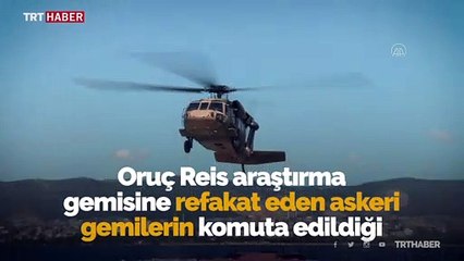 Akar ve komutanlardan Donanma Komutanlığı'nda Oruç Reis incelemesi
