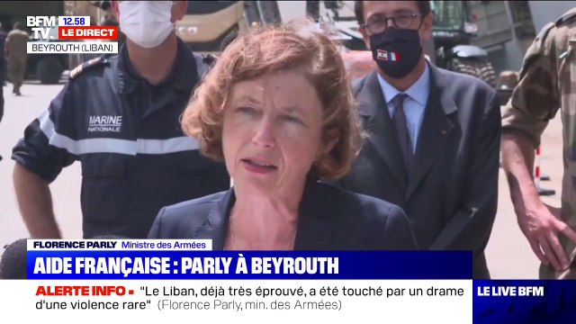 Florence Parly au Liban: Déployer 'Le Tonnerre' c'est déployer un bâtiment qui sait tout faire