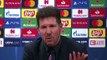 Football - Champions League - Diego Simeone press conference after Leipzig 2-1 Atletico