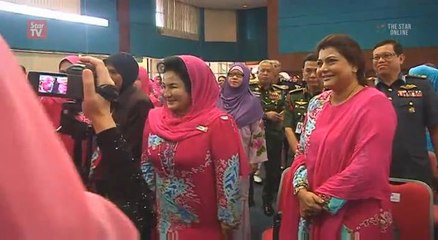 Rosmah: Don’t ridicule or forget sacrifices of security forces