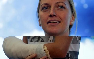 Kvitova: Being able to move my fingers is best X'mas gift