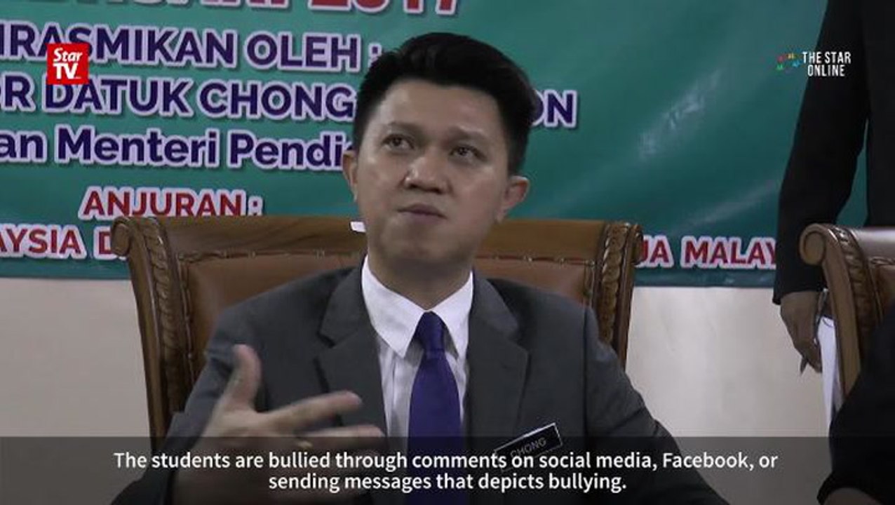 Chong: Cyber bullying laws being drafted