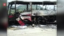Over 30 passengers burnt to death in China bus fire