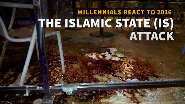 Millennials react to 2016: Islamic State attack
