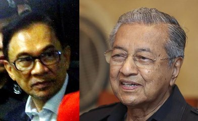 Tun M and Anwar met for the second time