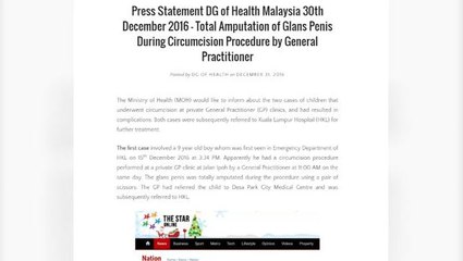 Health Ministry to probe circumcision practitioners