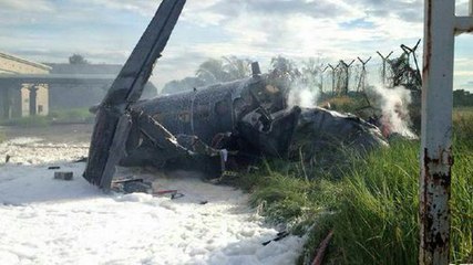 RMAF crash: 1 dead, 3 hurt
