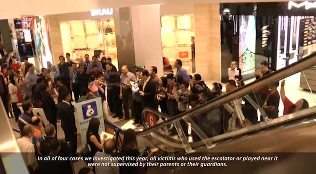 Awareness campaign on escalator safety launched