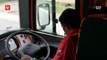Bus driver caught red handed using phone while driving
