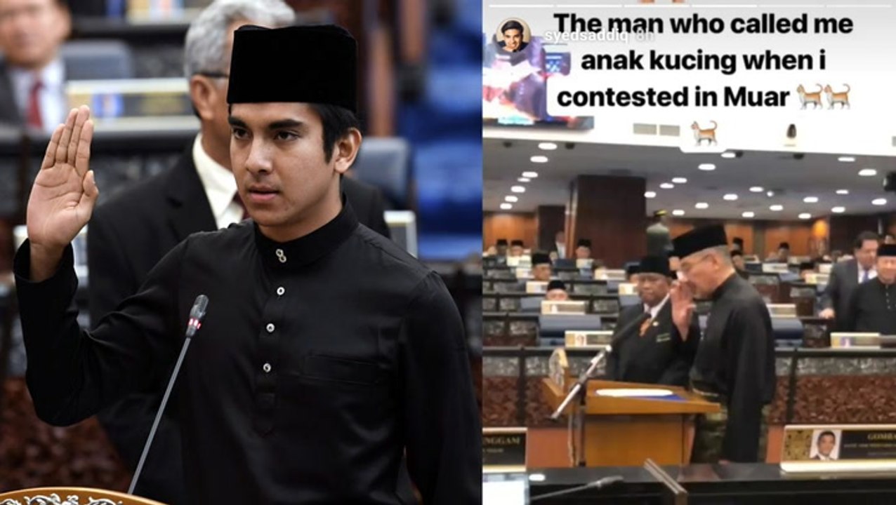 Syed Saddiq teases Hisham in IG post