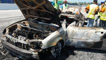 Two dead in burnt taxi on second Penang bridge