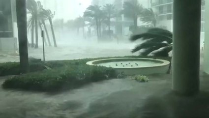 Hurricane Irma pounds Florida
