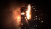 Massive fire engulfs London block of flats
