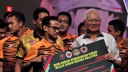 Najib wants Malaysia to become a sports powerhouse