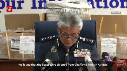 Tải video: Customs Dept. seizes RM5mil worth of pangolin scales