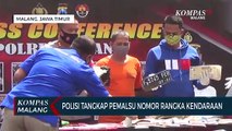 Polisi Tangkap Pemalsu Nomor Rangka Kendaraan