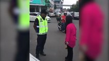 Video of woman threatening council officer with steering lock goes viral