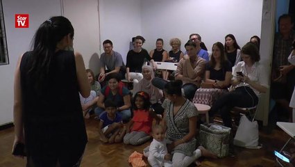 An evening with Afghan refugees