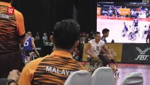 Wheelchair basketball team not hampered by defeat