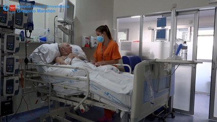 El paciente Covid que más tiempo ha estado en UCI en España, 144 días, pasa a planta