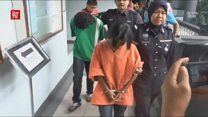 Geng Along Mamak leader, lover jailed for robbery