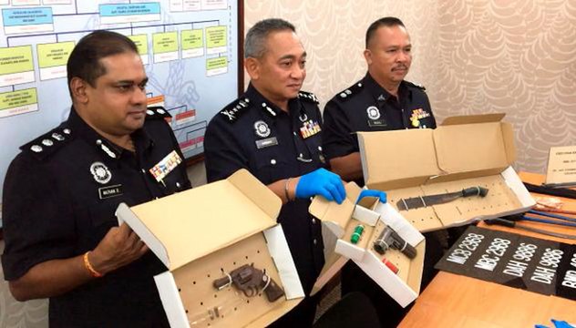 Two armed men shot dead in Teluk Intan