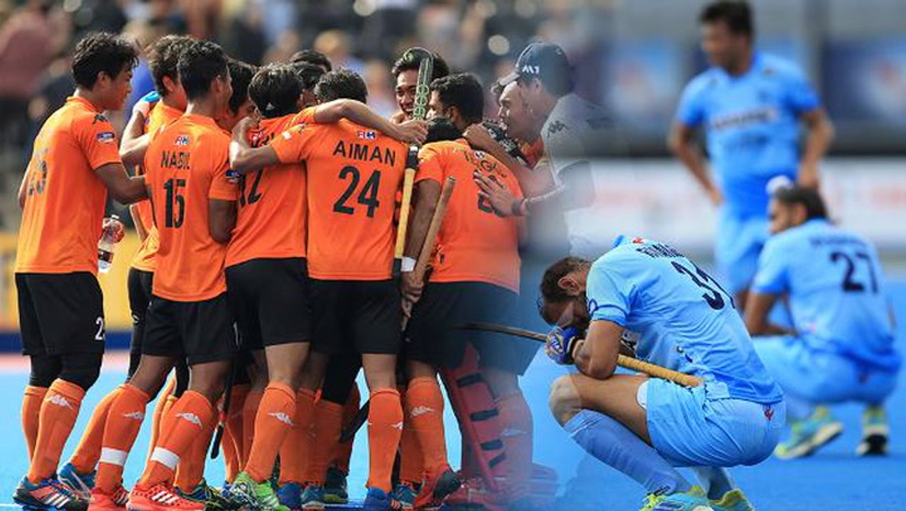 Malaysia score upset win over India in World Hockey League Semi-Finals