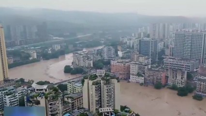 中 양쯔강 상류 또 홍수...41개 하천 경계 수위 넘어 / YTN