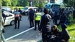 Seven Light Strike Force cops injured as transport vehicle overturns